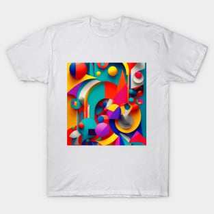 A surreal, abstract NFT artwork. T-Shirt